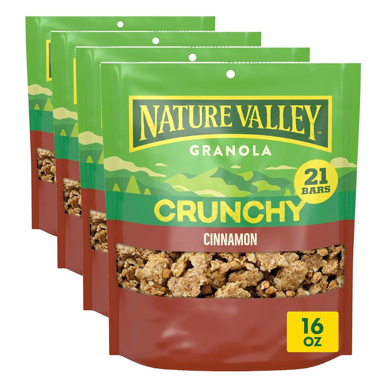 image:imageNature Valley Oats amp Honey Big amp Crunchy Granola Breakfast Cereal 16 ozCinnamon