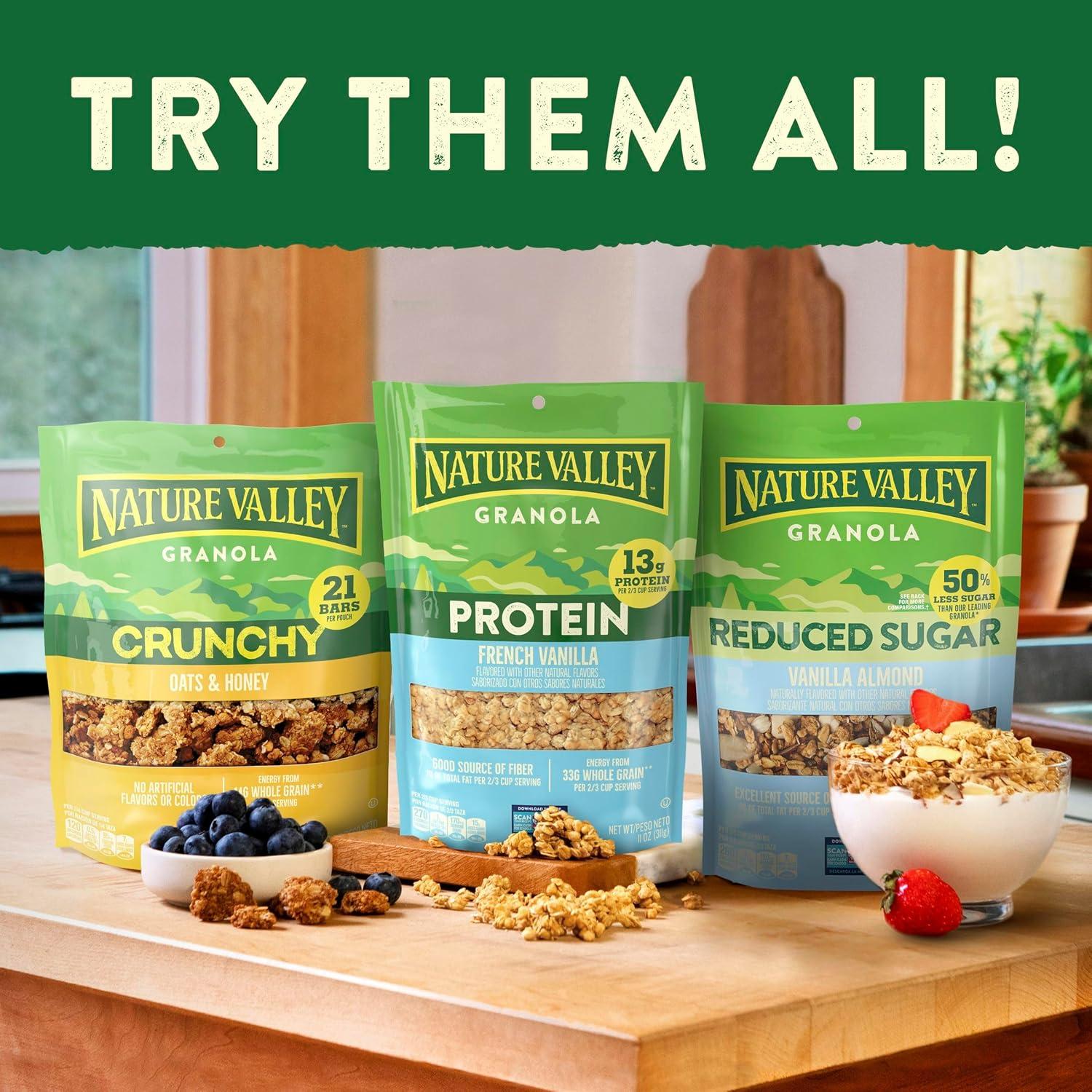 image:imageNature Valley Oats amp Honey Big amp Crunchy Granola Breakfast Cereal 16 ozCinnamon