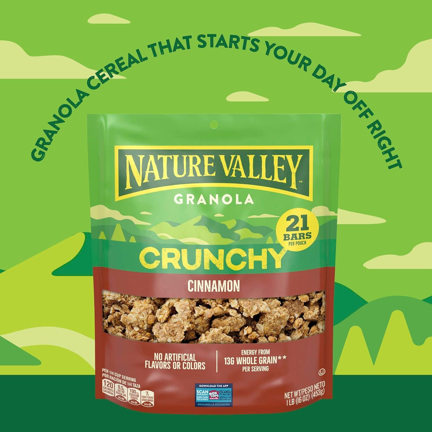 image:imageNature Valley Oats amp Honey Big amp Crunchy Granola Breakfast Cereal 16 ozCinnamon