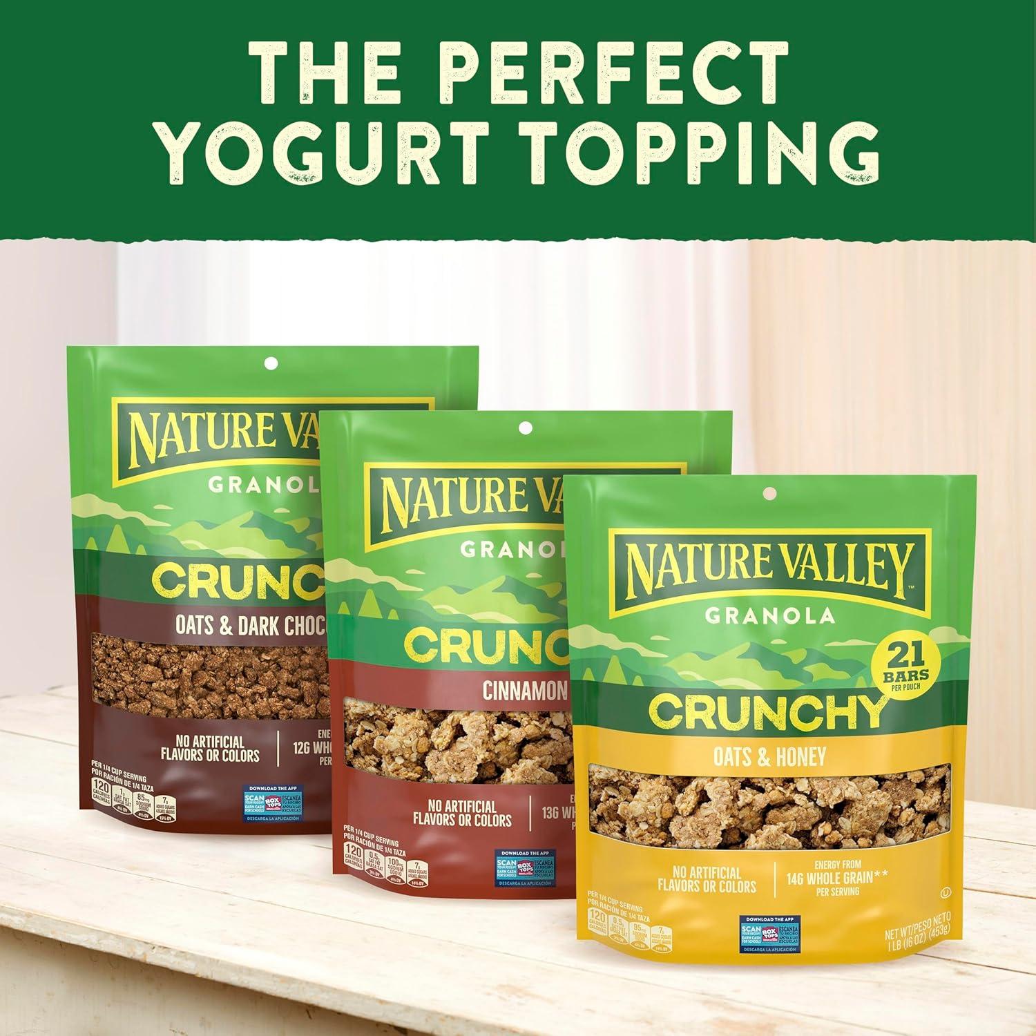image:imageNature Valley Oats amp Honey Big amp Crunchy Granola Breakfast Cereal 16 ozCinnamon