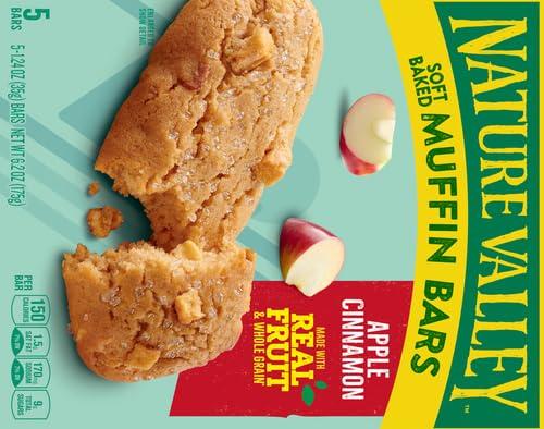 image:imageNature Valley SoftBaked Muffin Bars Apple Cinnamon Snack Bars 5 Bars 62 OZApple Cinnamon