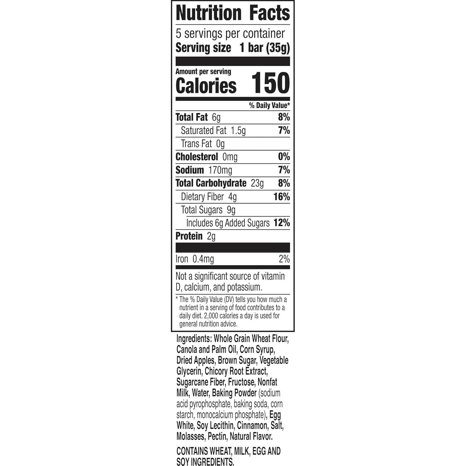 image:imageNature Valley SoftBaked Muffin Bars Blueberry Snack Bars 5 Bars 62 OZApple Cinnamon