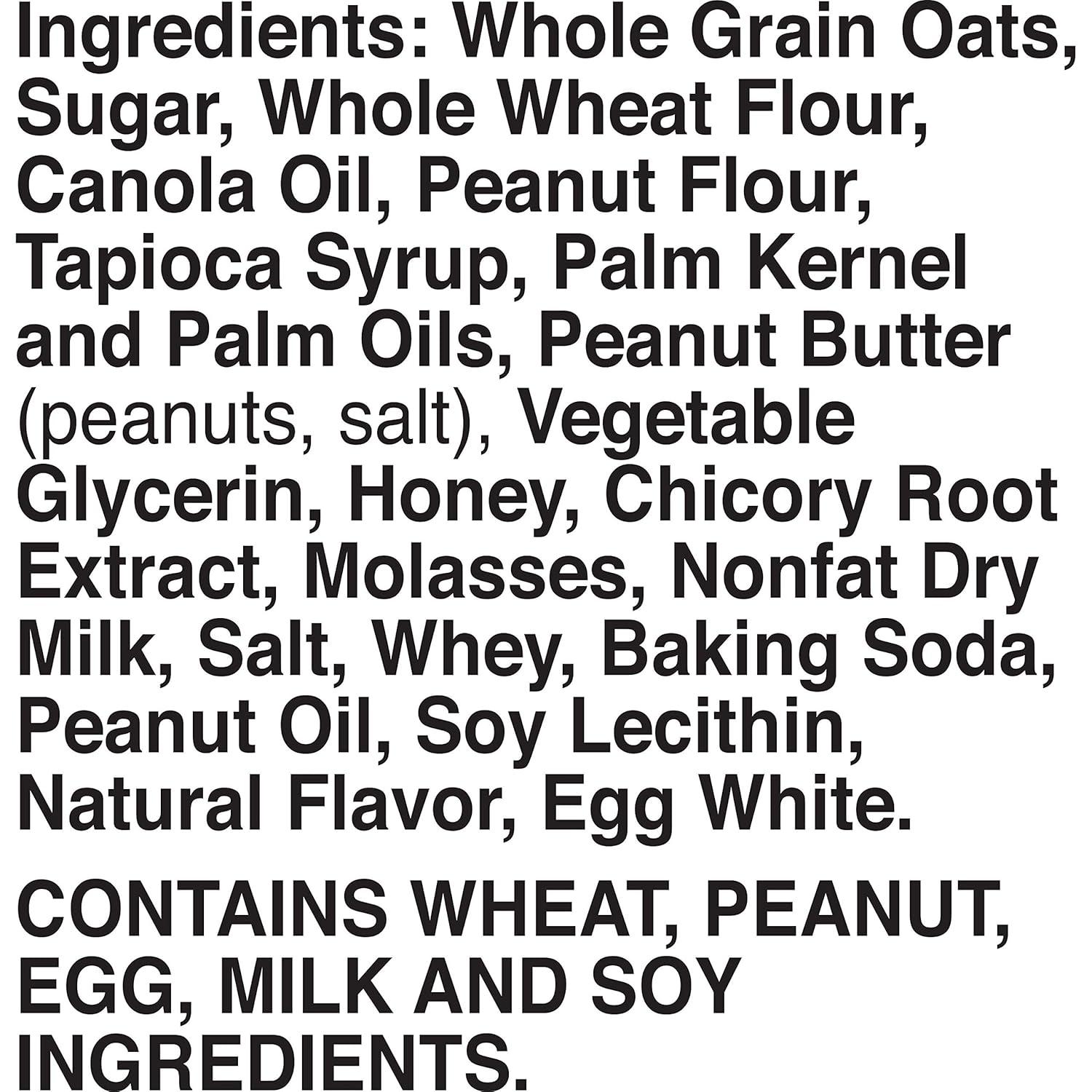 image:imageNature Valley SoftBaked Oatmeal Squares Cinnamon Brown Sugar 6 ct 744 OZPeanut Butter
