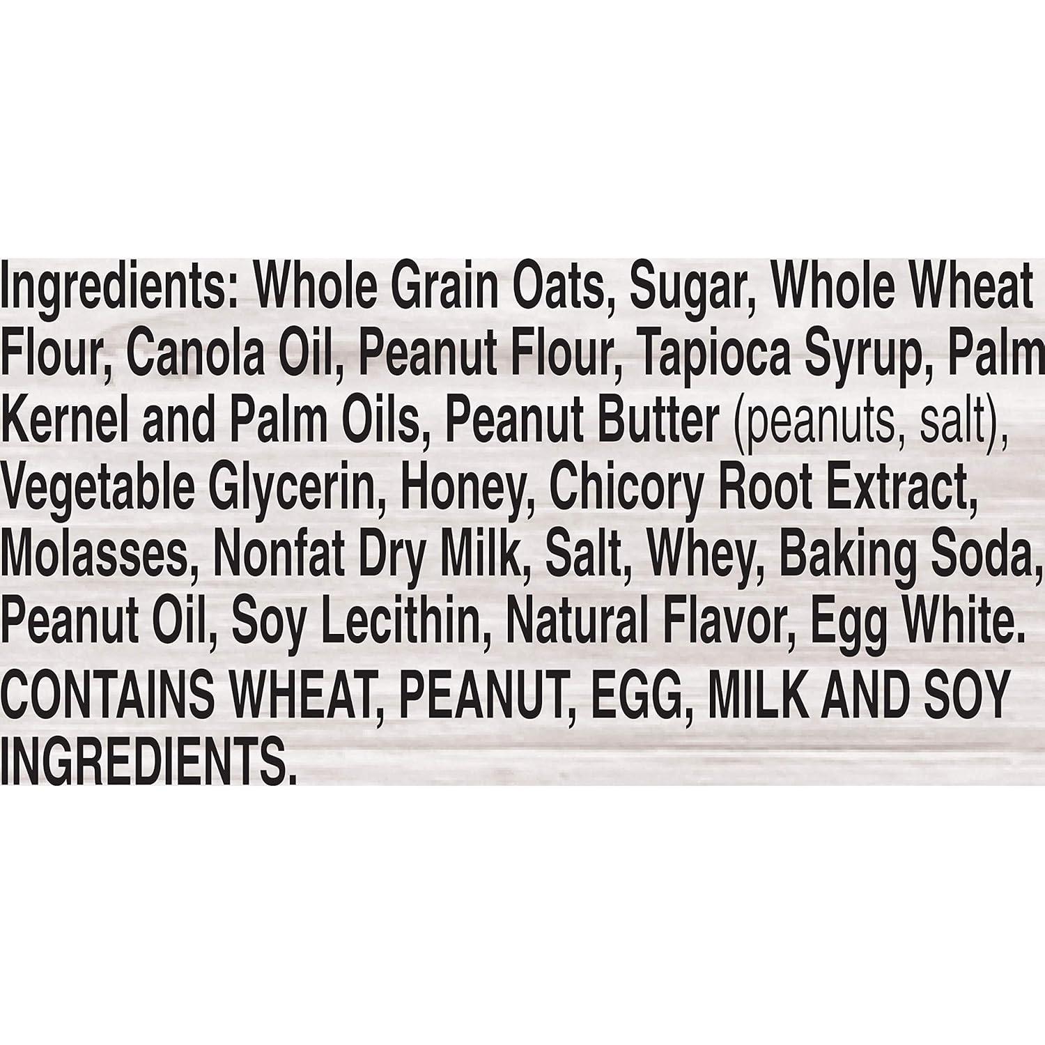 image:imageNature Valley SoftBaked Oatmeal Squares Cinnamon Brown Sugar 6 ct 744 OZPeanut Butter