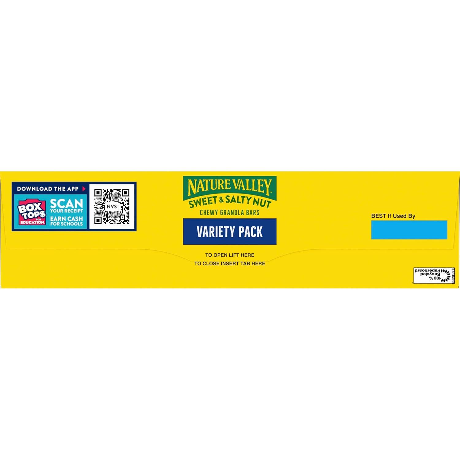 image:imageNature Valley Sweet and Salty Nut Granola Bars Variety Pack 15 Bars 18 ozVariety Pack