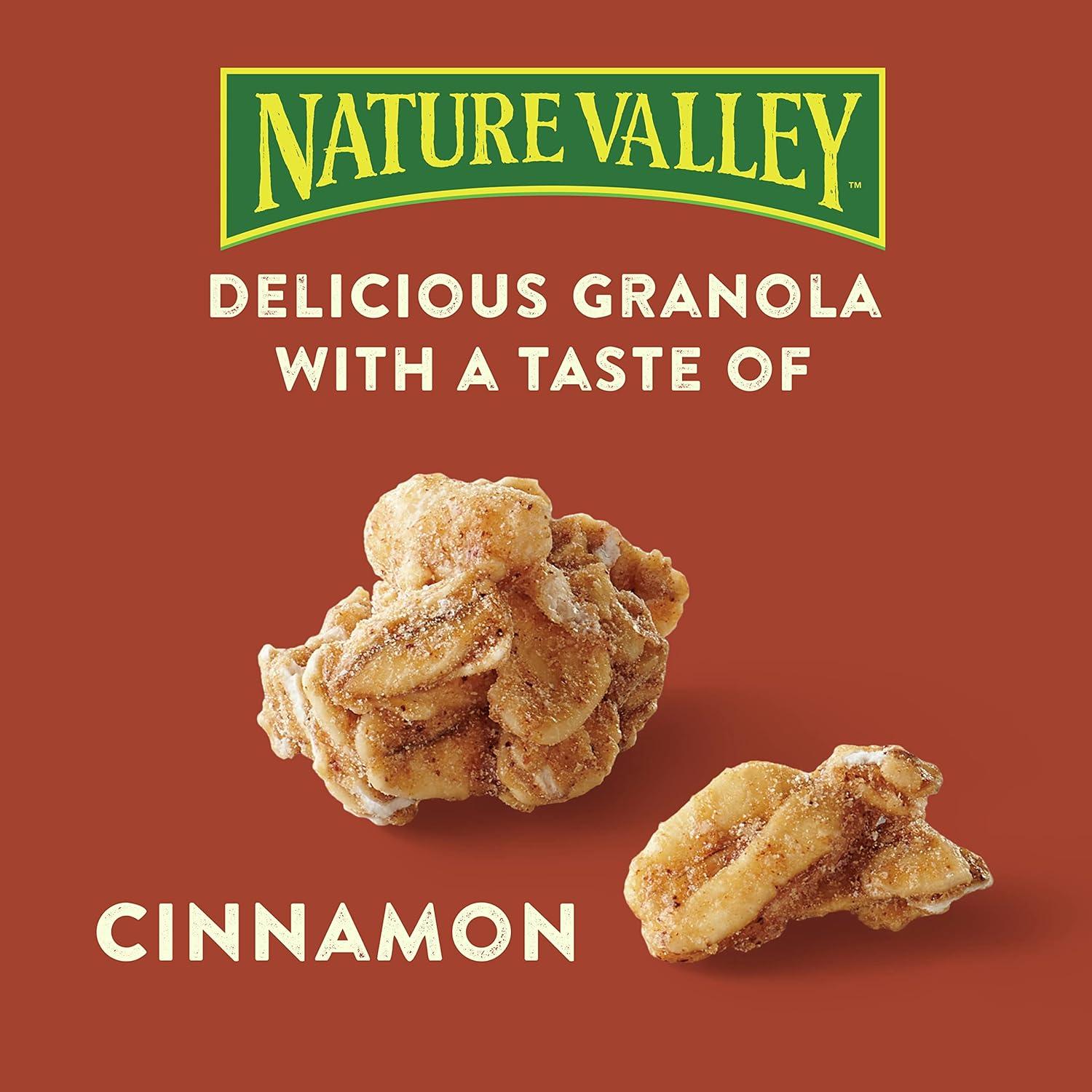 image:imageNature Valley Vanilla Almond Reduced Sugar Granola 11 OZ Bag Pack of 4Cinnamon