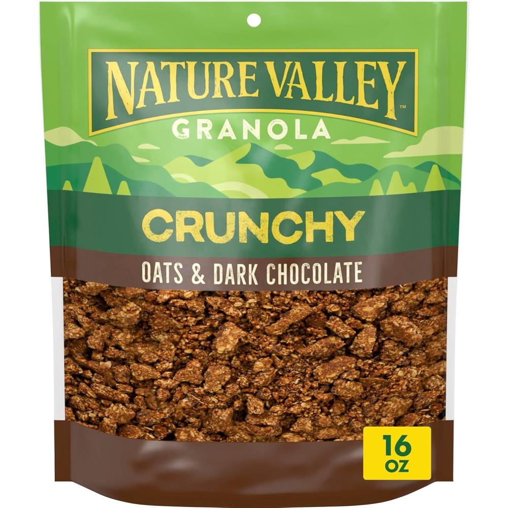 image:imageNature Valley Granola Oats and Dark Chocolate Crunchy Granola Loose Granola Made With Whole Grain Oats 16 OZ Resealable Bag