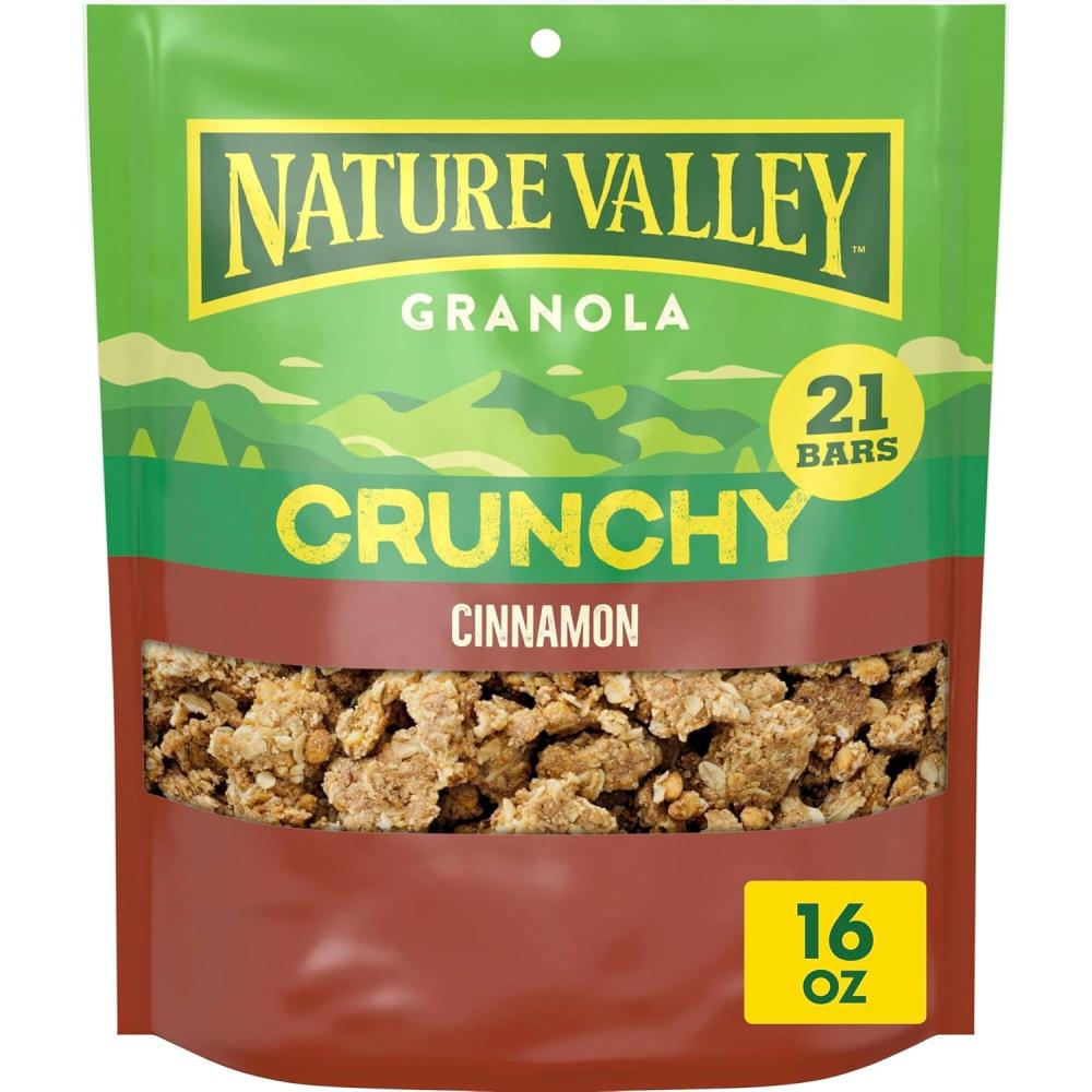 image:imageNature Valley Oats amp Honey Big amp Crunchy Granola Breakfast Cereal 16 ozCinnamon