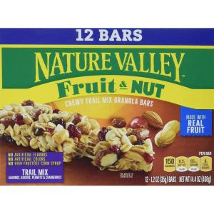 image:imageNature Valley Chewy Fruit amp Nut Granola Bars Cranberry Pomegranate 6 Bars 67 OZ Pack of 6Trail Mix