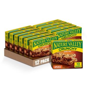 image:imageNature Valley Crunchy Granola Bars Peanut Butter Dark Chocolate 12 Bars 894 OZ Pack of 12Peanut Butter Dark Chocolate