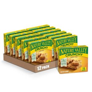 image:imageNature Valley Crunchy Granola Bars Pecan Crunch 149 oz 6 ct 12 bars Pack of 12Roasted Almond