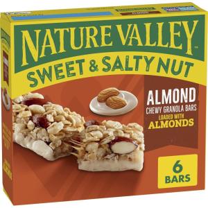 image:imageNature Valley Granola Bars Sweet and Salty Nut Almond 6 Bars 72 OZ Pack of 8