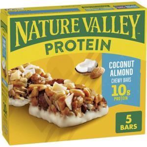 image:imageNature Valley Protein Chewy Snack Bars Coconut Almond 5 Bars 71 ozCoconut Almond
