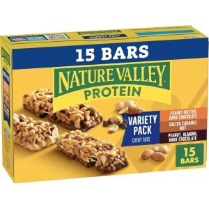 image:imageNature Valley Protein Chewy Snack Bars Coconut Almond 5 Bars 71 ozVariety Pack