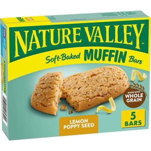 image:imageNature Valley SoftBaked Muffin Bars Apple Cinnamon Snack Bars 5 Bars 62 OZLemon Poppy Seed