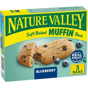 image:imageNature Valley SoftBaked Muffin Bars Blueberry Snack Bars 5 Bars 62 OZBlueberry