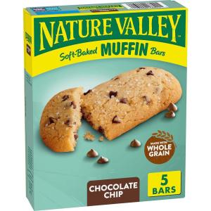 image:imageNature Valley SoftBaked Muffin Bars Blueberry Snack Bars 5 Bars 62 OZChocolate Chip