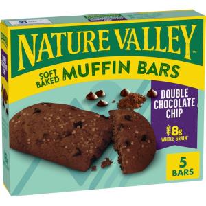 image:imageNature Valley SoftBaked Muffin Bars Blueberry Snack Bars 5 Bars 62 OZDouble Chocolate Chip