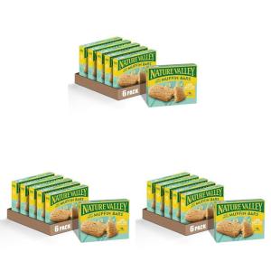 image:imageNature Valley SoftBaked Muffin Bars Blueberry Snack Bars 5 Bars 62 OZLemon Poppy Seed