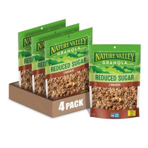 image:imageNature Valley Vanilla Almond Reduced Sugar Granola 11 OZ Bag Pack of 4Cinnamon