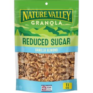image:imageNature Valley Vanilla Almond Reduced Sugar Granola 11 OZ Bag Pack of 4Vanilla Almond